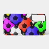 Coque Samsung Galaxy Football américain multicolore (Verso Horizontal)