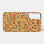 Coque Samsung Galaxy Forêt automnale sur ocre (Verso Horizontal)