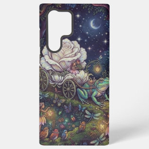 Coque Samsung Galaxy Forêt féerique de fantasy sombre de minuit Gothiqu