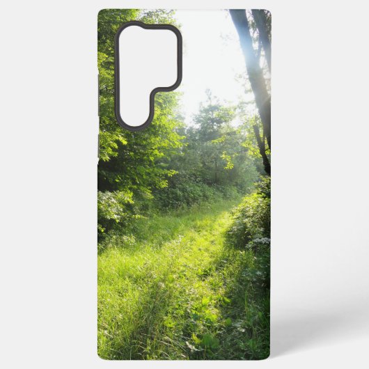 Coque Samsung Galaxy Forêt verte (Verso)