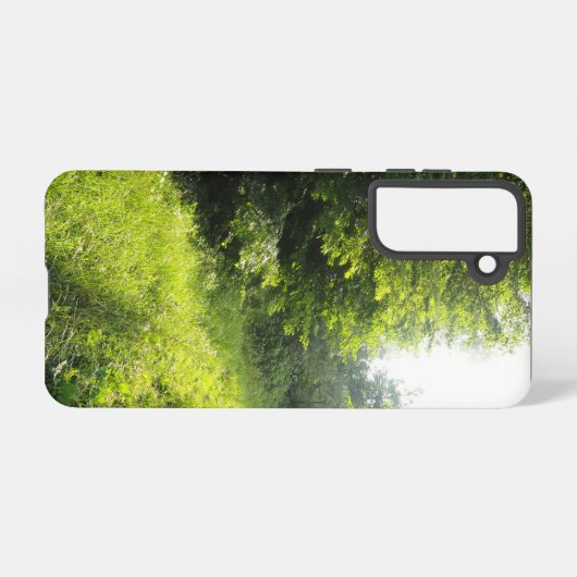 Coque Samsung Galaxy Forêt verte (Verso Horizontal)
