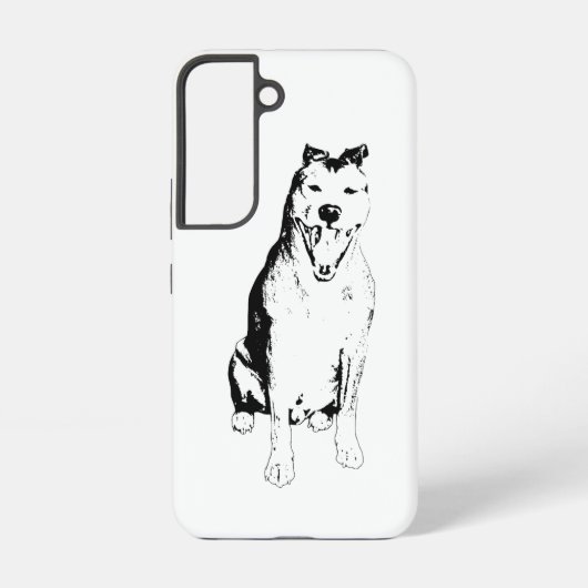 Coque Samsung Galaxy Forme assise aiguisée (Verso)