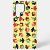 Coque Samsung Galaxy Formes atomiques rétro (Verso)