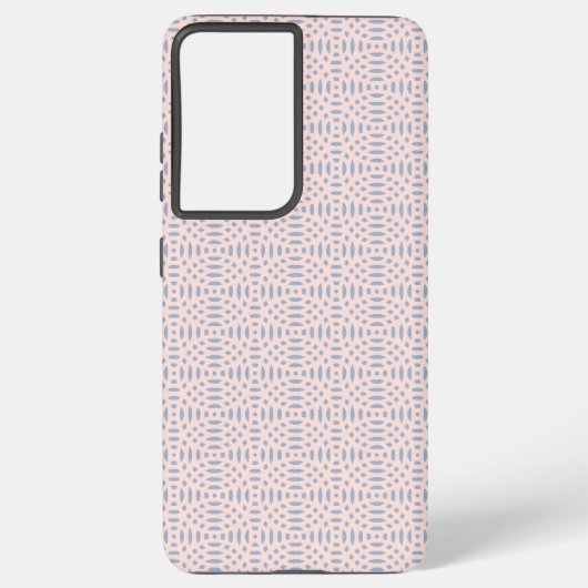 Coque Samsung Galaxy formes circulaires motif transparent (Verso)