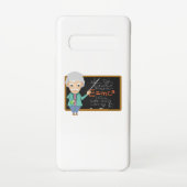 Coque Samsung Galaxy Formule EMC2 du professeur de sciences (Dos)