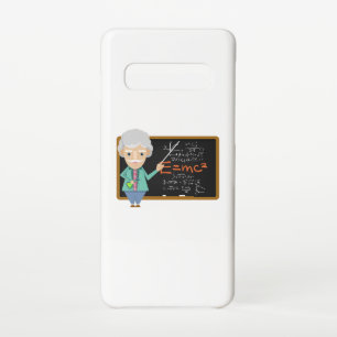Coque Samsung Galaxy S10 Formule EMC2 du professeur de sciences