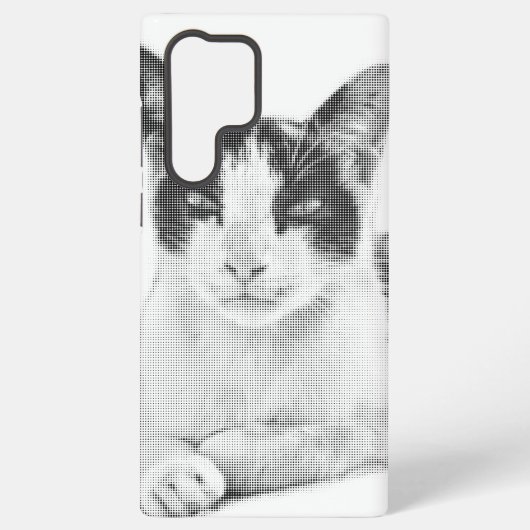 Coque Samsung Galaxy Fourrure en demi-teinte (Verso)