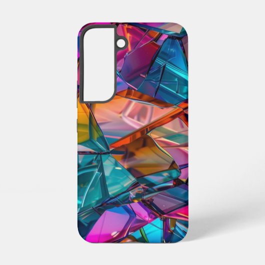 Coque Samsung Galaxy Fragments prismatiques (Verso)