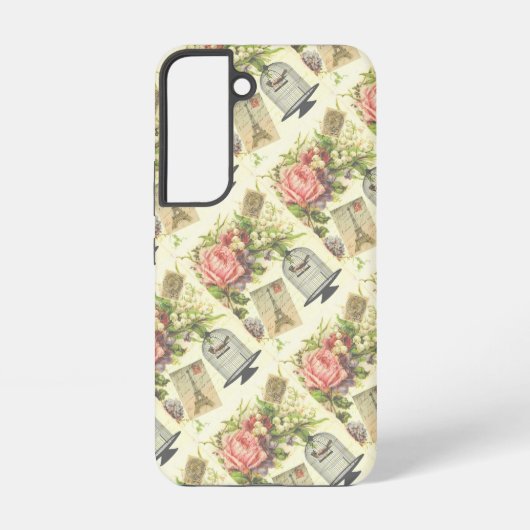 Coque Samsung Galaxy French Theme Vintage Paris (Verso)