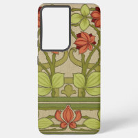 Frieze Bordure Art Nouveau Floral