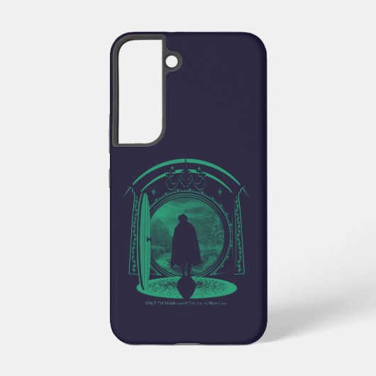 Coque Samsung Galaxy FRODO™ Leaving THE SHIRE™ Silhouette (Verso)