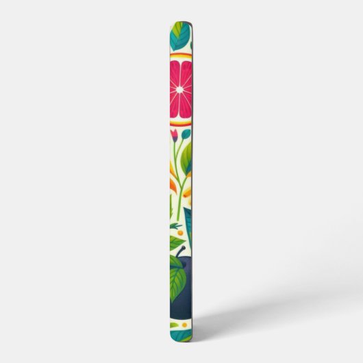 Coque Samsung Galaxy Fruits colorés (Côté gauche)