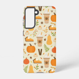 Coque Samsung Galaxy Fun Orange Fall Motif