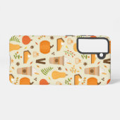 Coque Samsung Galaxy Fun Orange Fall Motif (Verso Horizontal)