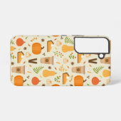 Coque Samsung Galaxy Fun Orange Fall Motif (Verso Horizontal)