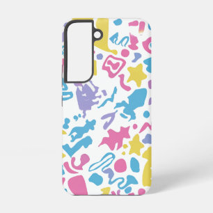 Coque Samsung Galaxy Fun pastel coloré formes vibrantes