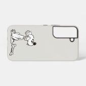 Coque Samsung Galaxy Funda para telefono samsung Chiripa el perro (Verso Horizontal)