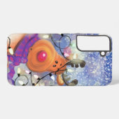 Coque Samsung Galaxy Funny Reindeer Noël Samsung ou coque iphone (Verso Horizontal)