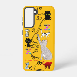 Coque Samsung Galaxy Fur-ever Yours Cat Samsung Galaxy Case