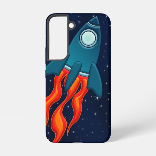 Coque Samsung Galaxy Fusée spatiale mignonne et conception d'espace ext (Verso)