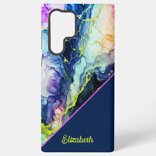 Coque Samsung Galaxy Fusion d'encre vive (Verso)