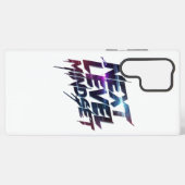 Coque Samsung Galaxy Futuristic Glitch Typography for Success (Verso Horizontal)