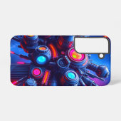 Coque Samsung Galaxy Futuristic Tech Orb Samsung Galaxy S22 Coques (Verso Horizontal)