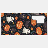 Coque Samsung Galaxy Galaxy S22 Ultra coque avec motif Halloween (Verso Horizontal)