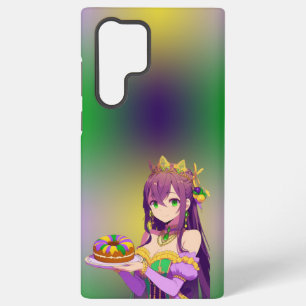 Coque Samsung Galaxy Galette des rois d'Anime Mardi Gras