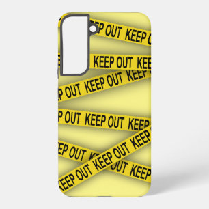 Coque Samsung Galaxy Garder à l'écart ne pas traverser ruban de police