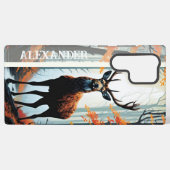 Coque Samsung Galaxy Gardien de la forêt d'automne (Verso Horizontal)