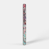 Coque Samsung Galaxy Gel bleu liquide Abstrait (Côté droit)