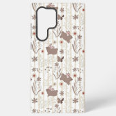 Coque Samsung Galaxy Gentle Rabbit Prince with Botanicals (Verso)