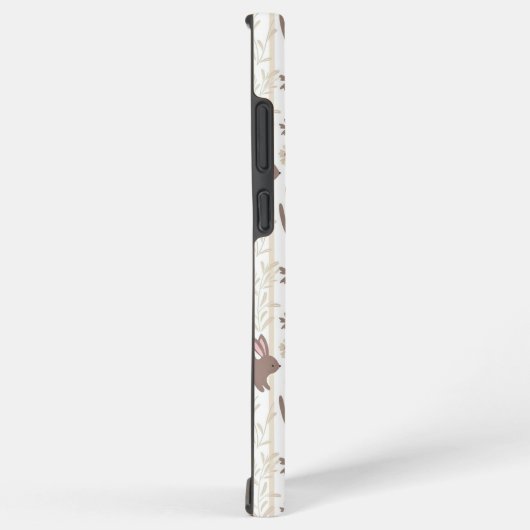 Coque Samsung Galaxy Gentle Rabbit Prince with Botanicals (Côté droit)