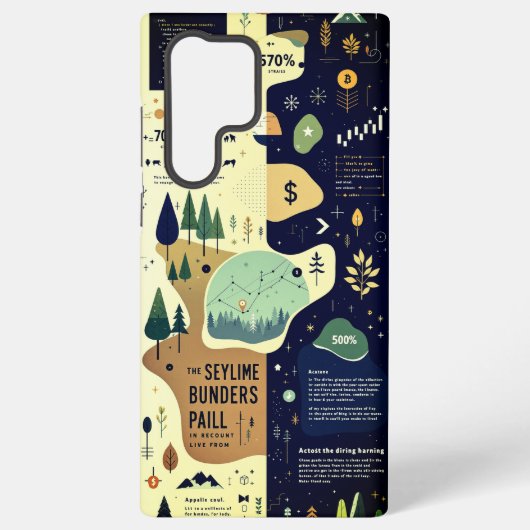 Coque Samsung Galaxy Géométrique (Verso)
