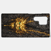 Coque Samsung Galaxy Gilded Bark Liquid Gold Dragon (Verso Horizontal)