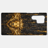 Coque Samsung Galaxy Gilded Bark Liquid Gold Lion (Verso Horizontal)