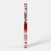 Coque Samsung Galaxy Gingham Rouge Ohio (Côté droit)