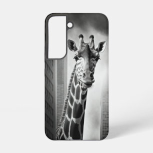 Coque Samsung Galaxy Giraffe dans une cityscape