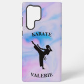 Coque Samsung Galaxy Girls Karate Pastel Swirl (Verso)