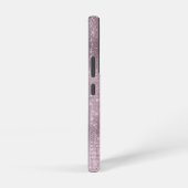 Coque Samsung Galaxy Glam à ruban en argent rose (Côté droit)