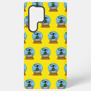 Coque Samsung Galaxy Globe des neiges avec chant Blackbird