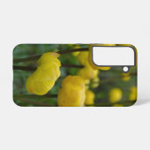 Coque Samsung Galaxy Globeflower jaune (Verso Horizontal)