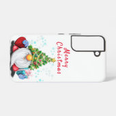 Coque Samsung Galaxy Gnome de Noël avec cadeaux de coeur (Verso Horizontal)