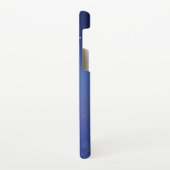 Coque Samsung Galaxy Gold Fleur de Lis on Blue (Côté gauche)