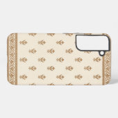 Coque Samsung Galaxy Gold Floral (Verso Horizontal)