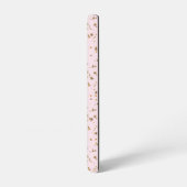 Coque Samsung Galaxy Gold Star Confetti Blush Pink Chic (Côté gauche)