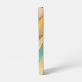 Coque Samsung Galaxy Gold Teal Abstract Art (Côté gauche)