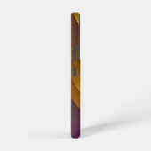 Coque Samsung Galaxy Gold Teal Abstract Art (Côté droit)