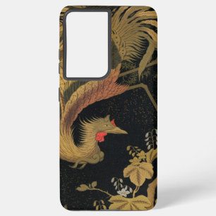 Coque Samsung Galaxy Golden Bird Classic japonais Antique
